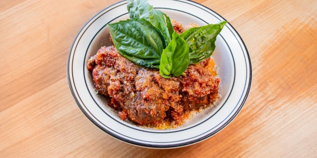 Olive Oil Fried Meatballs