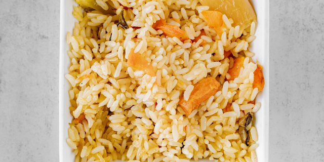 Rice w/ Mixed Vegetables