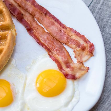 Scratch-Made Belgian Waffle Platter
