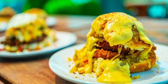 Crabcake Benedict