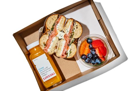 Breakfast Bagel Sandwich Box
