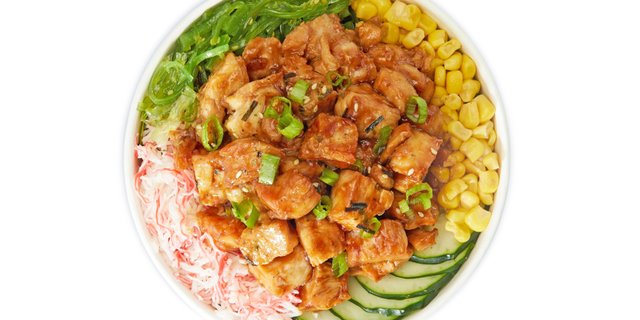 Chicken Teriyaki Poke Bowl