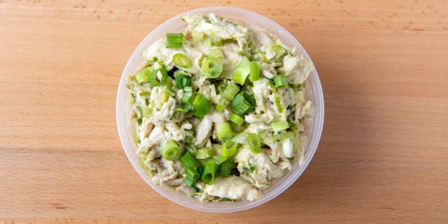 Ginger Scallion Chicken Salad