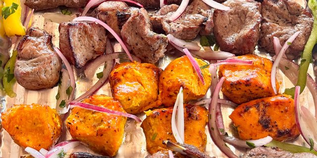 Amu Kabob Platter