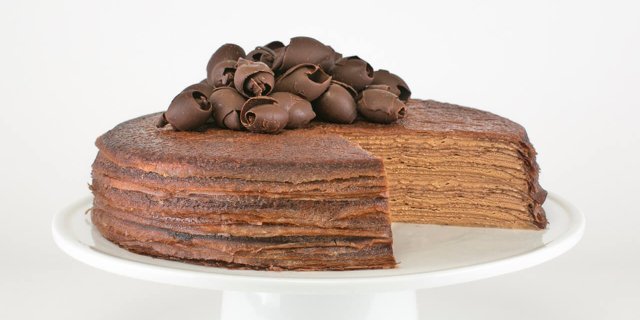 Chocolate Mille Crêpes
