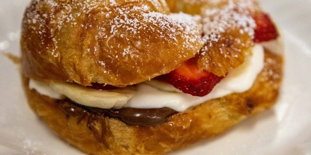 Strawberry Croissant