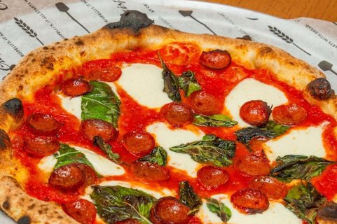 Pepperoni Margherita Pizza