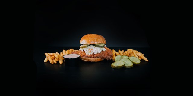 Cluck It Like It's Hooot Sandwich
