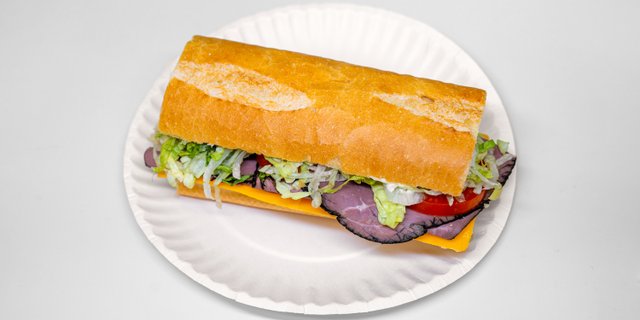Roast Beef & Cheese Sub