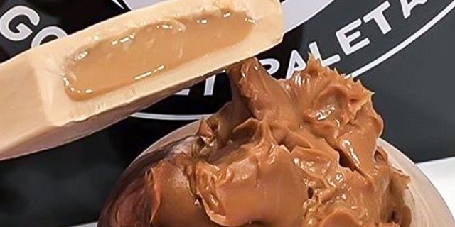 Dulce de leche Filled w/ Dulce de Leche Paleta