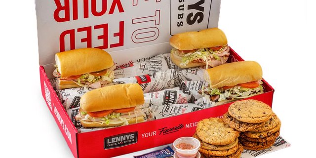 Lennys Favorite Subs Bundle Catering Box