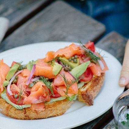 Smoked Salmon & Avocado Tartine