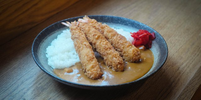 Shrimp Curry Rice