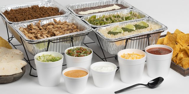 2 Protein Taco Bar w/ Queso