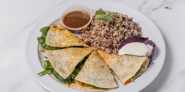 Spinach Quesadilla