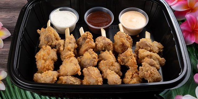 Hawaiian Chicken Skewers