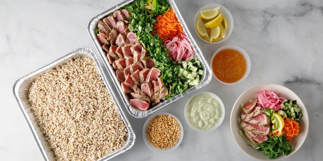 Lemongrass Tuna Group Bowl