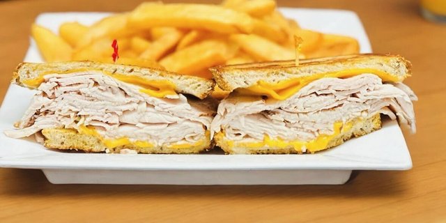 Turkey Patty Melt