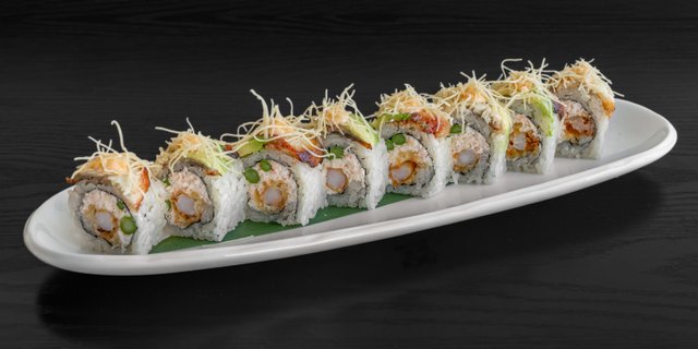 Dragon Roll (Cooked)