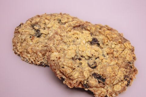 Handmade Classic X-L Oatmeal Raisin Cookies
