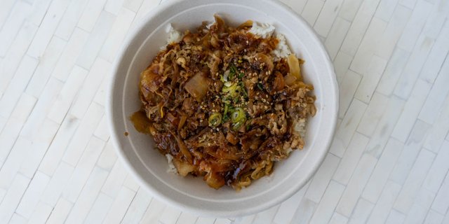 Sukiyaki Rice Bowl