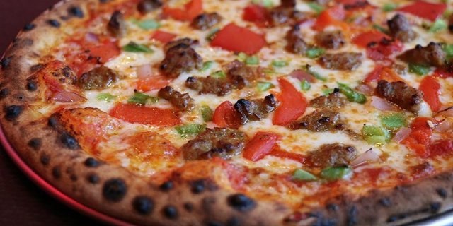 Sausage & Peppers Pizza