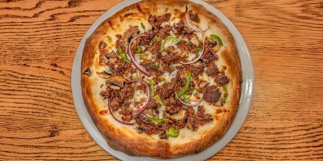 Philly Steak Pizza