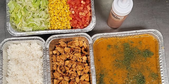 Single Protein Salad Tray
