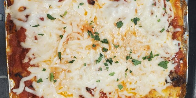Three-Cheese Lasagna