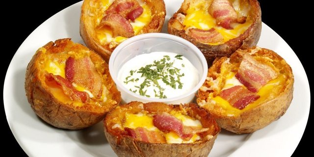 Stuffed Potato Skins