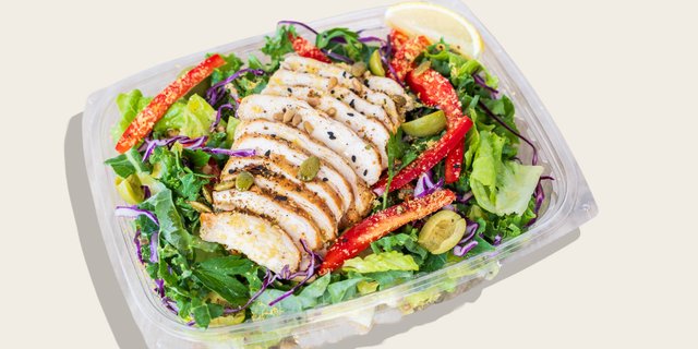 Kale Carmela Salad W/ Chicken