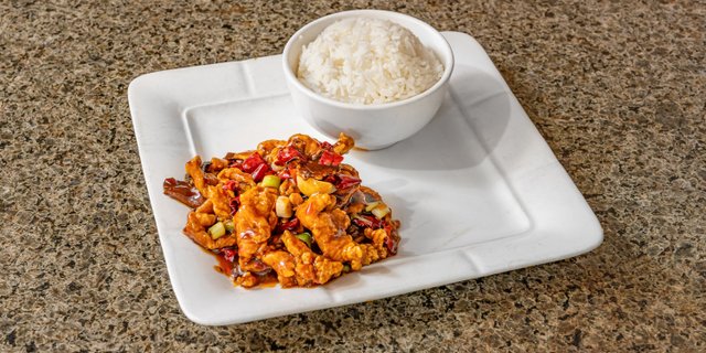 Spicy Orange Chicken Rice Boxed Lunch