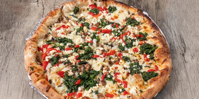 Spinach Pizza