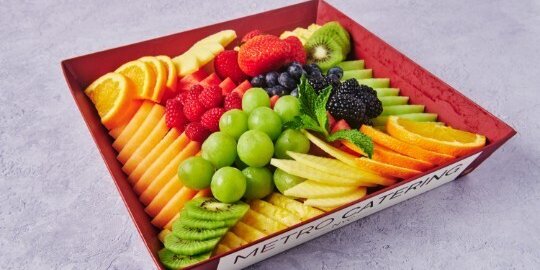 Sliced Seasonal Fruit & Berries