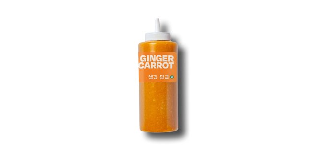 Ginger-Carrot Sauce Bottle