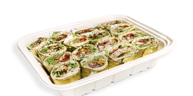 Sesame Butter Chicken Wrap Tray