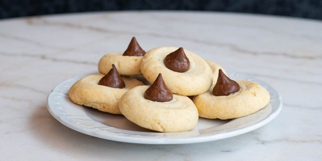 Chocolate Thumbprint Cookies