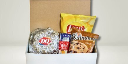 Vegetarian Burger W/ Cheese Boxed Lunch