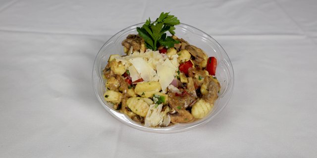 Gnocchi w/ Grilled Mushrooms & Vegetables