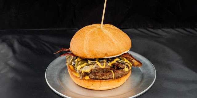 Philly Steak & Cheese Burger