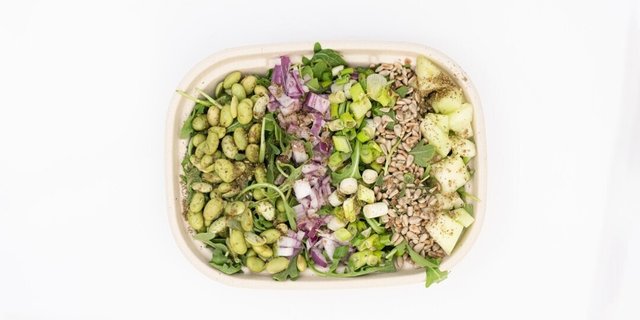Arugula & Toasted Pumpkin Seed Salad.