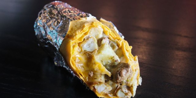 Pork Chile Verde Burrito