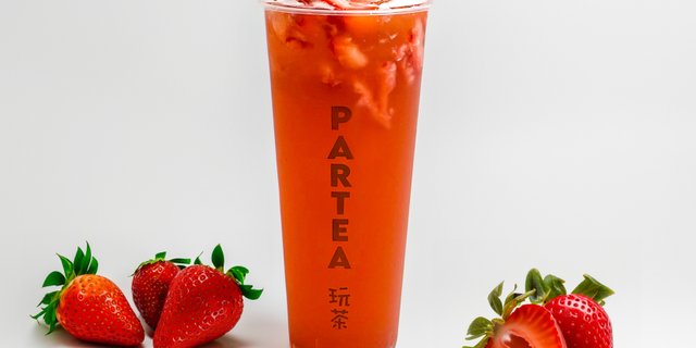 Strawberry Green Tea