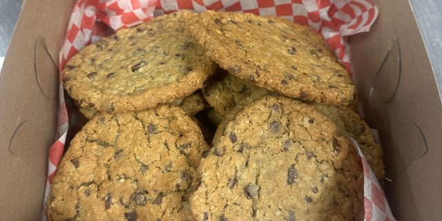 Double Chocolate Chip Cookies Tray