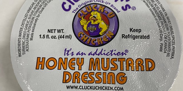 Cup of Honey Mustard