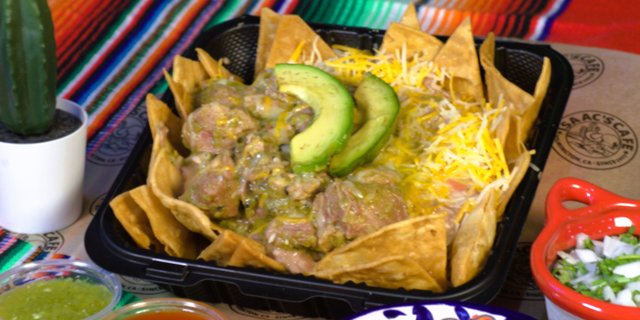 Green Chile Nachos