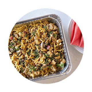 Sriracha Tahini Stir-Fry Platter