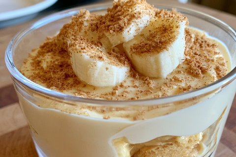 Individual Banana Pudding