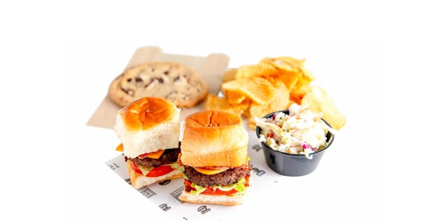Cheesy Sliders Boxed Lunch