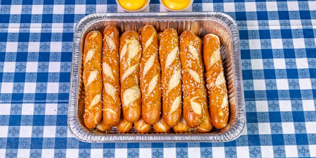 Pretzel Sticks w/ Nacho Cheese